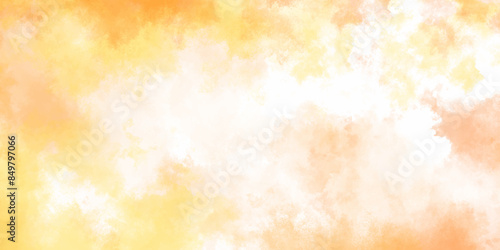 Peach abstract watercolor texture background. Vector beige watercolor pattern. Colorful watercolor hand paint design banners. Color splashing on paper with watercolor splashes, grunge. Background.