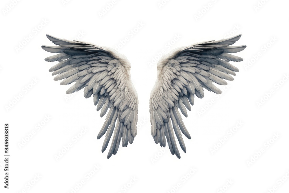 Fototapeta premium Wings png flying angel bird.