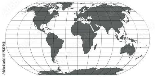 A view from the world map