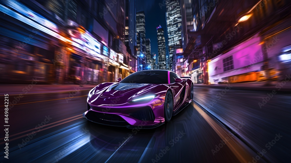 neon purple supercar neon purple supercar