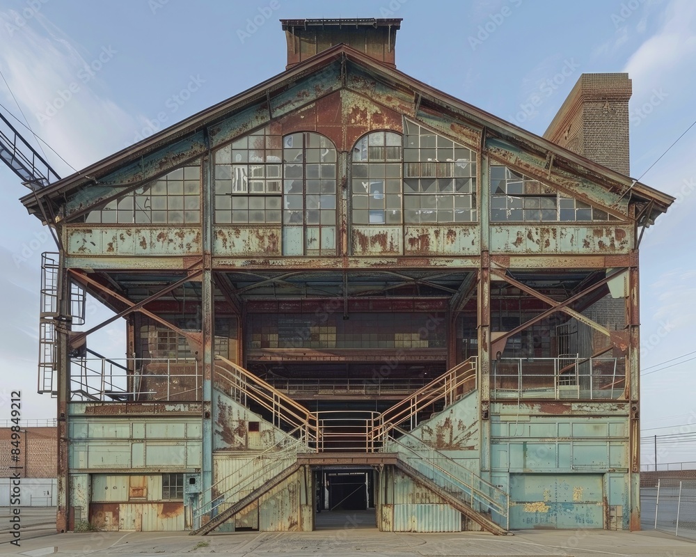 Celebrate historic industrial architecture with detailed photographic documentation. Celebrate historic industrial architecture with detailed photographic documentation.