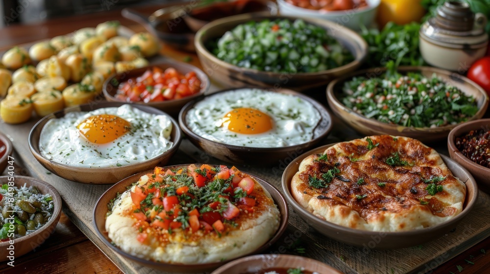 A Delicious Middle Eastern Feast Spreads Out