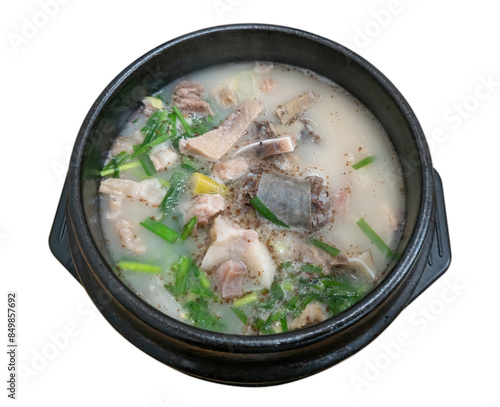 순대국, Sundaeguk, Korean Blood Sausage Soup 