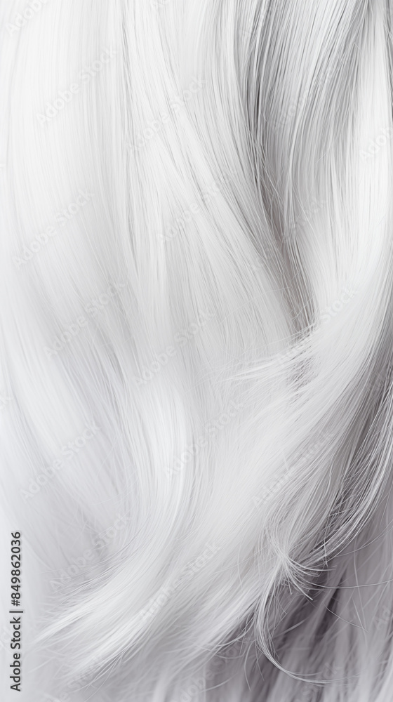 Obraz premium Pattern Background Abstract Image, White Female Hair, Texture, Wallpaper, Background, Cell Phone Cover and Screen, Smartphone, Computer, Laptop, Format 9:16 and 16:9 - PNG