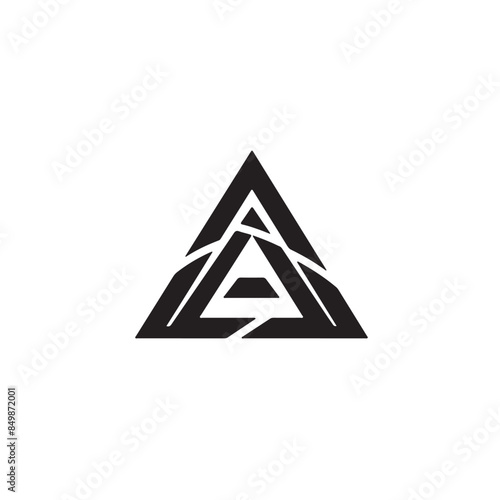 abstract triangle sign