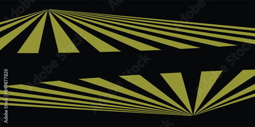 Wallpaper Mural Light yellow vector template with repeated sticks. Decorative shining illustration with lines on abstract template. Torontodigital.ca