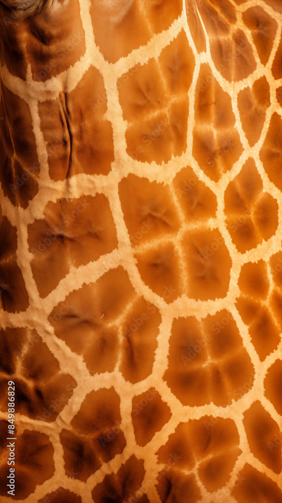 Pattern Background Abstract Image, Leather Giraffe Skin, Texture, Wallpaper, Background, Cell Phone Cover and Screen, Smartphone, Computer, Laptop, Format 9:16 and 16:9 - PNG