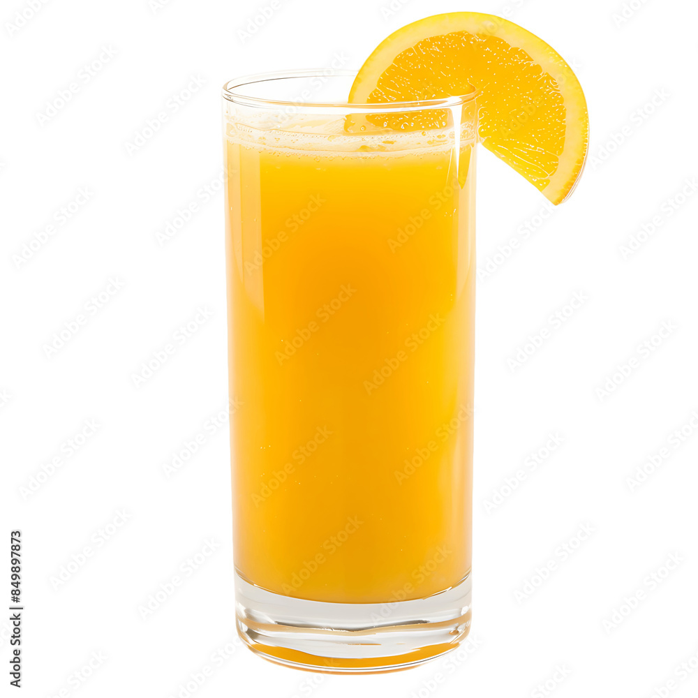 Glass of Orange Juice Isolated on Transparent Cutout Glass of Orange Juice Isolated on Transparent Cutout