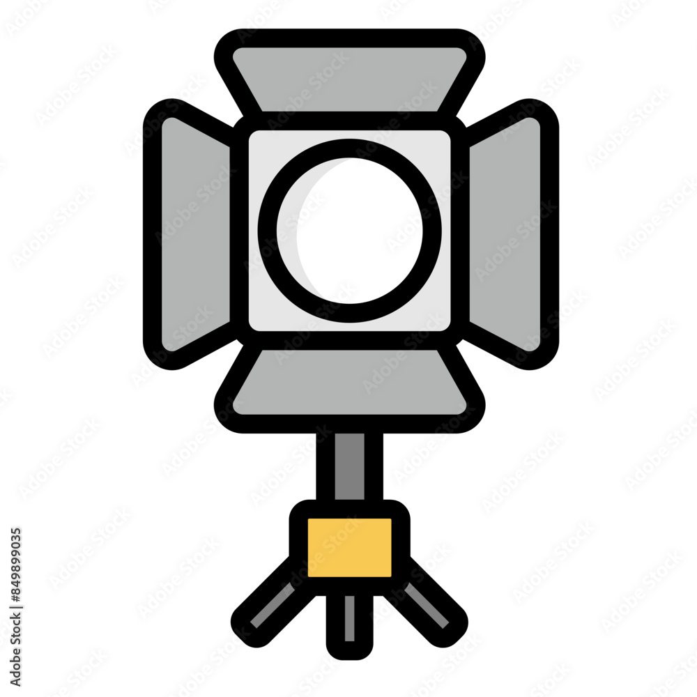 Studio Lighting Kit Icon Studio Lighting Kit Icon