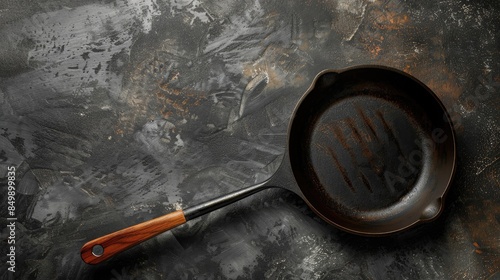 Fototapeta Naklejka Na Ścianę i Meble -  Spatula and skillet