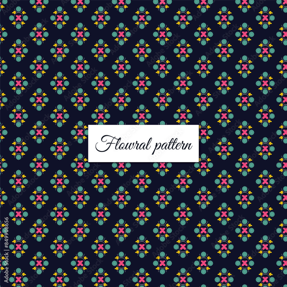 Beautiful flower abstract vector seamless pattern. Vector patterns design for different surfaces. Beautiful flower abstract vector seamless pattern. Vector patterns design for different surfaces.