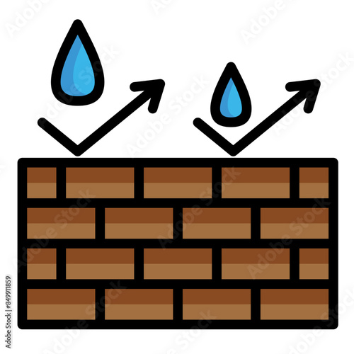 Water Repellent Icon