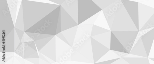 grayscale low poly vector design for general purpose such as background, backdrop, card, template