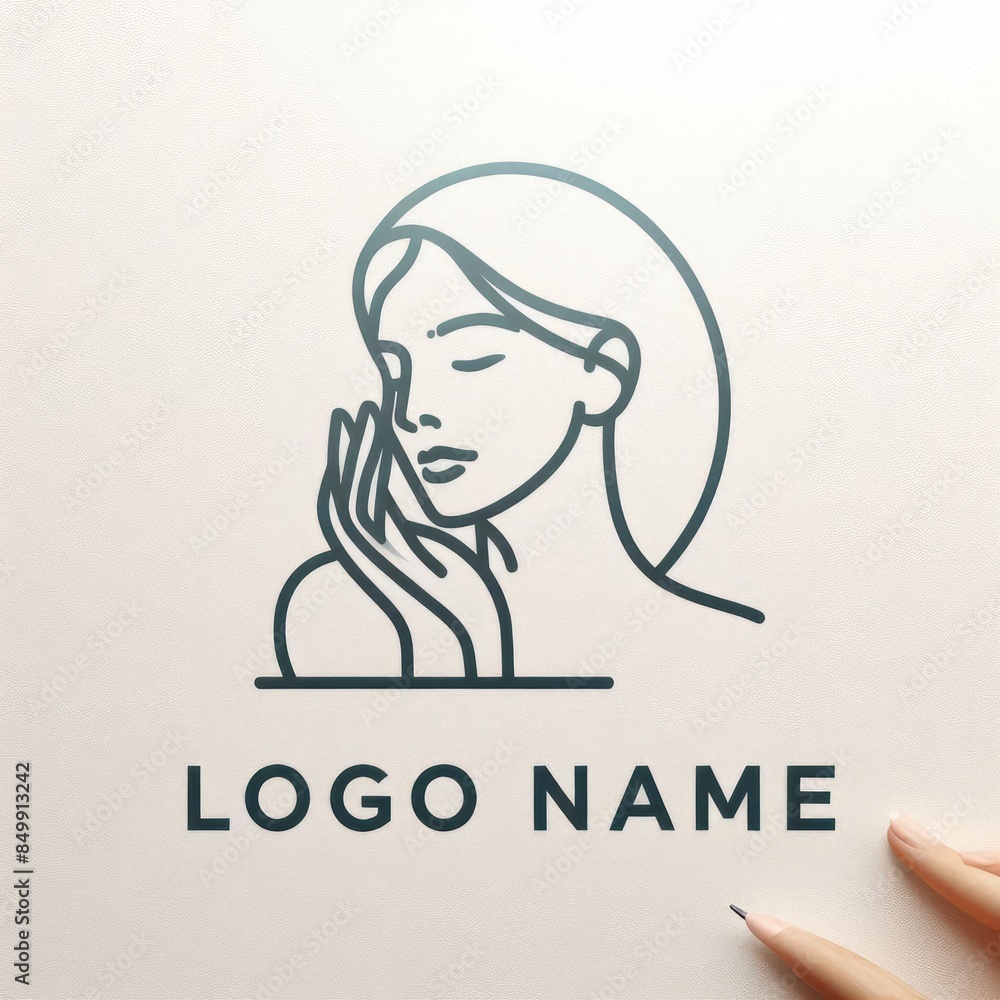 custom made wallpaper toronto digitalBeauty Salon Logo for Women: Elegant Symbol for Stunning Looks