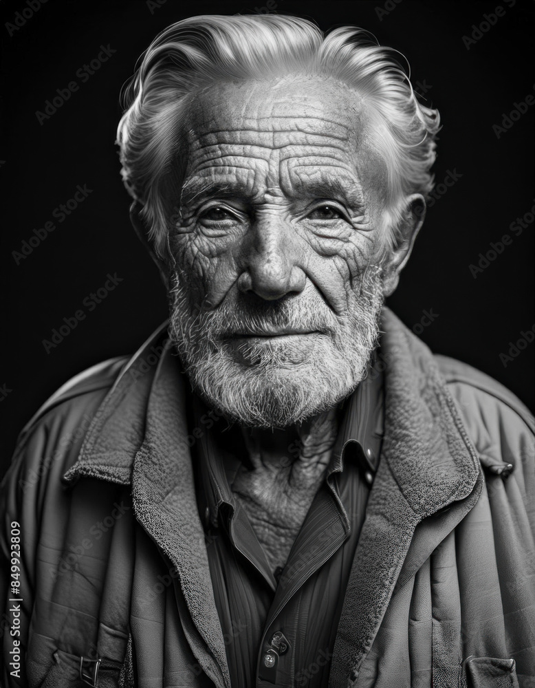 Obraz premium portrait of old person