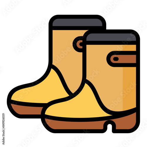 Construction Boots Icon