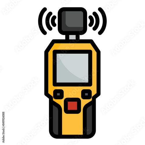 Noise Level Meter Icon