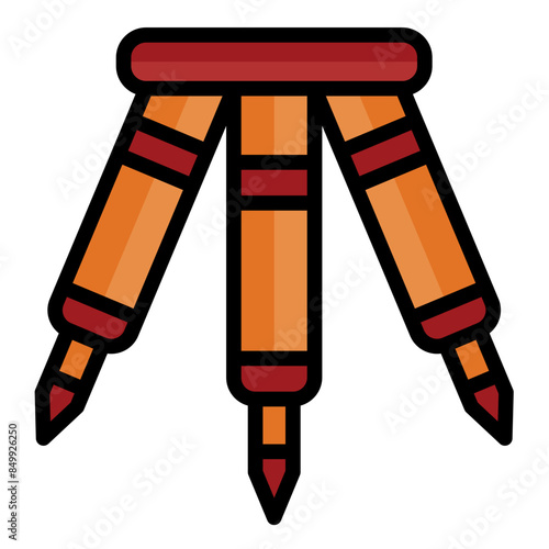 Surveying Tripod Icon