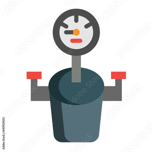 Concrete Air Meter Icon