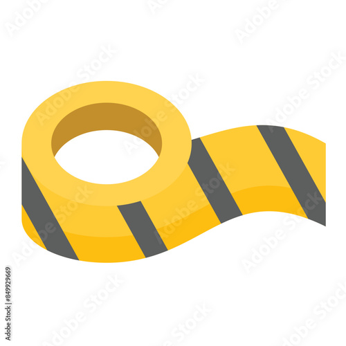 Barricade Tape Icon