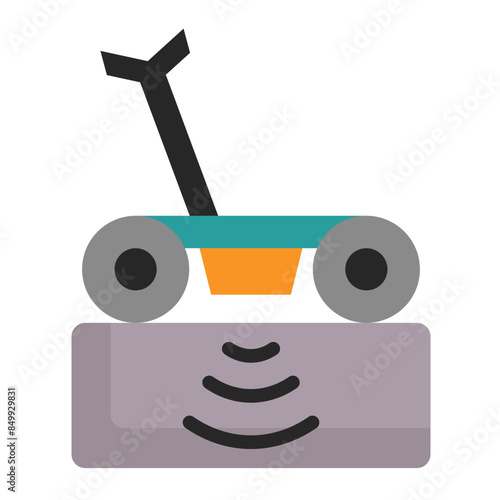 Penetrating Radar Icon
