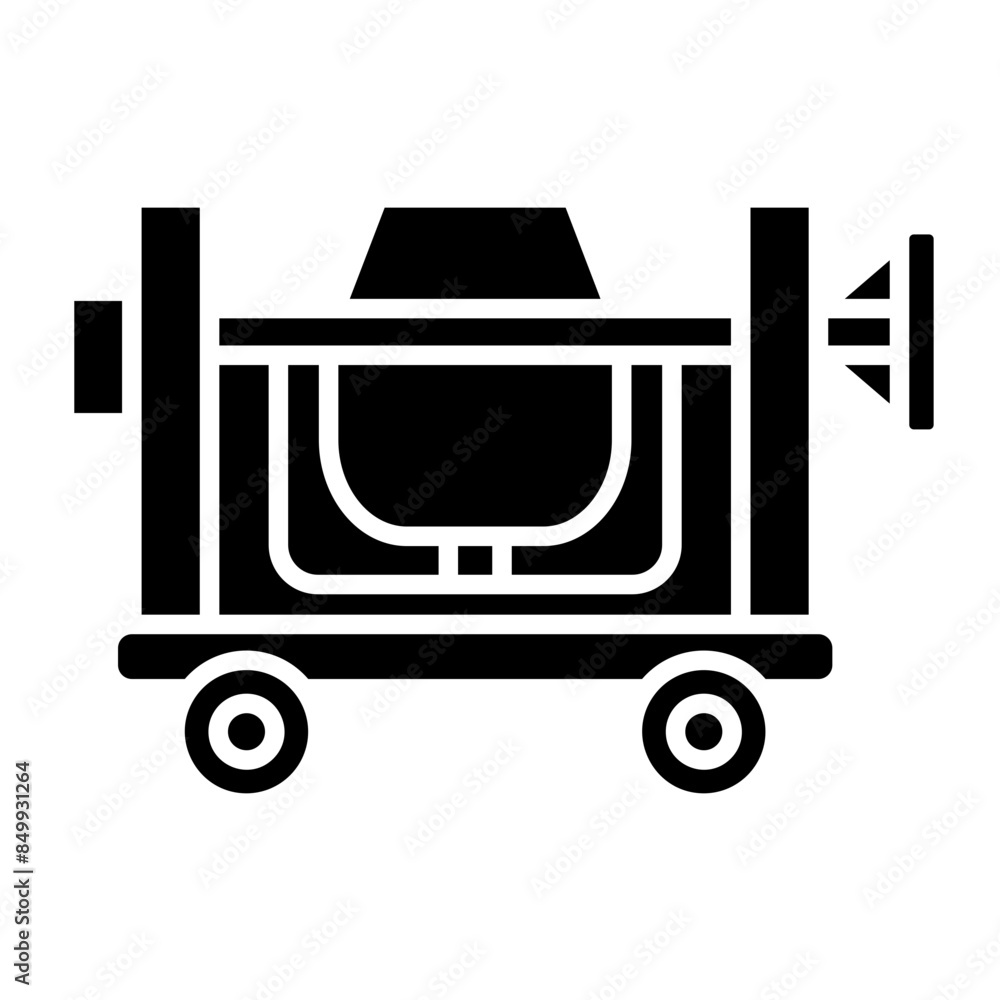 Concrete Mixers Icon Concrete Mixers Icon