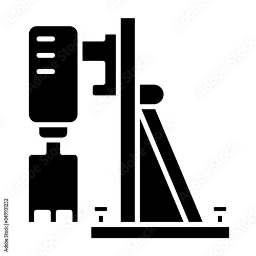 Concrete Core Drill Icon