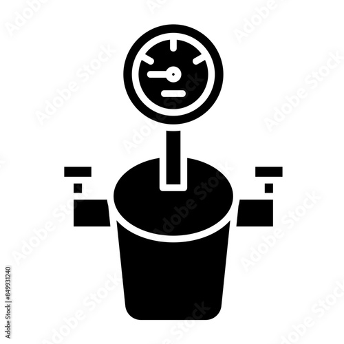 Concrete Air Meter Icon