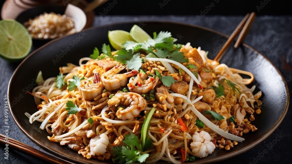 Elegant Minimalism in Sushi and Noodles Presentation Elegant Minimalism in Sushi and Noodles Presentation