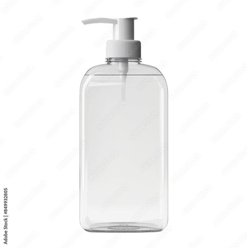 Clear plastic pump dispenser bottle isolated on white background. Ideal for liquid soap, hand sanitizer, or lotion. High-quality stock image. Clear plastic pump dispenser bottle isolated on white background. Ideal for liquid soap, hand sanitizer, or lotion. High-quality stock image.