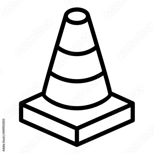 Traffic Cones Icon