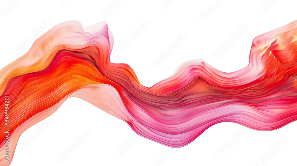 Fluid red orange gradient on transparent background Fluid red orange gradient on transparent background