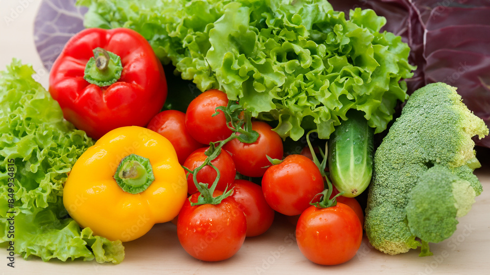 fresh vegetables on a wooden board fresh vegetables on a wooden board
