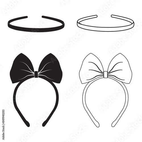 headband icon design