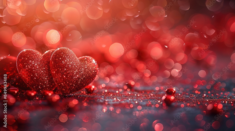 Passion Palette: Background of Valentine Hearts Passion Palette: Background of Valentine Hearts