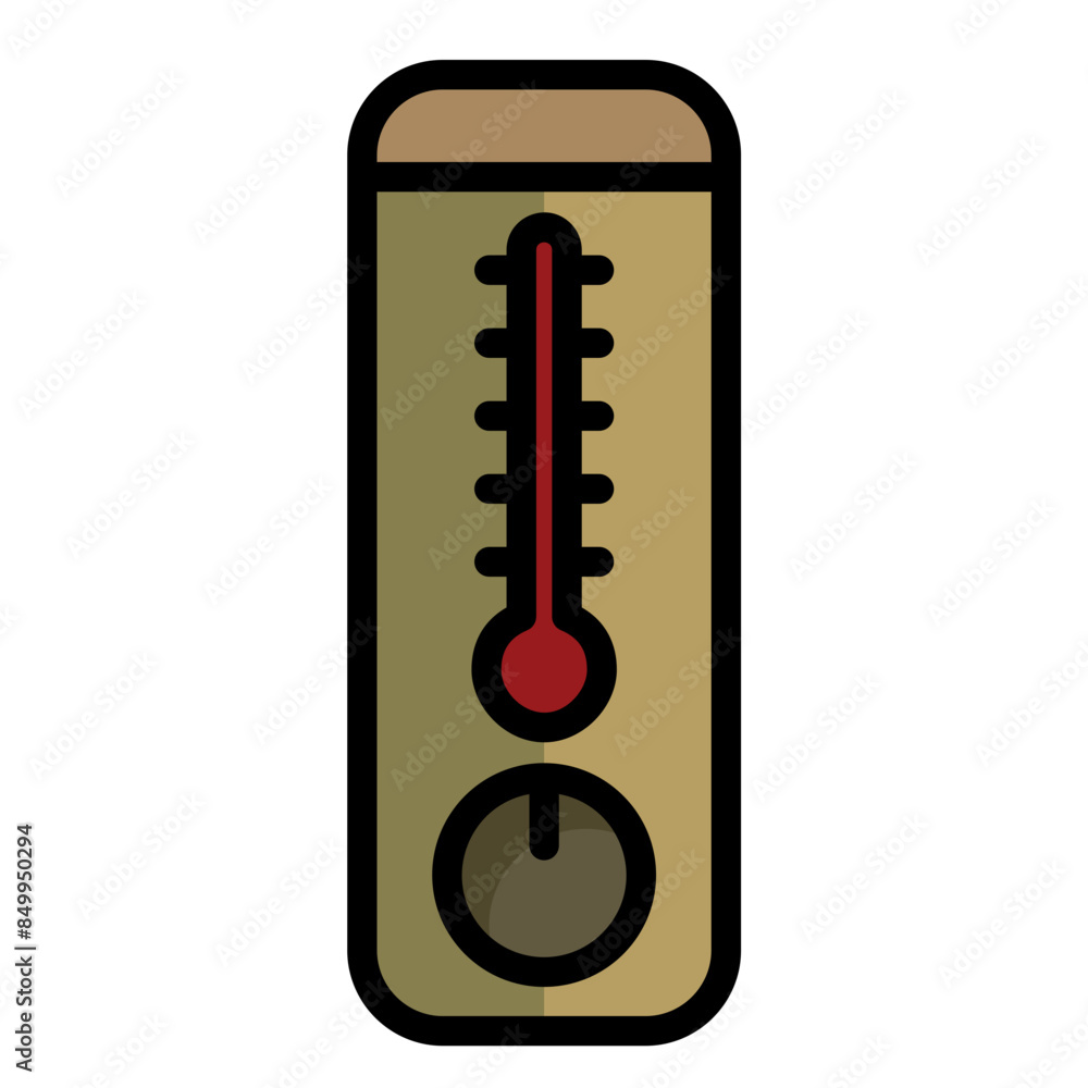 Cellar Thermometer Icon Cellar Thermometer Icon