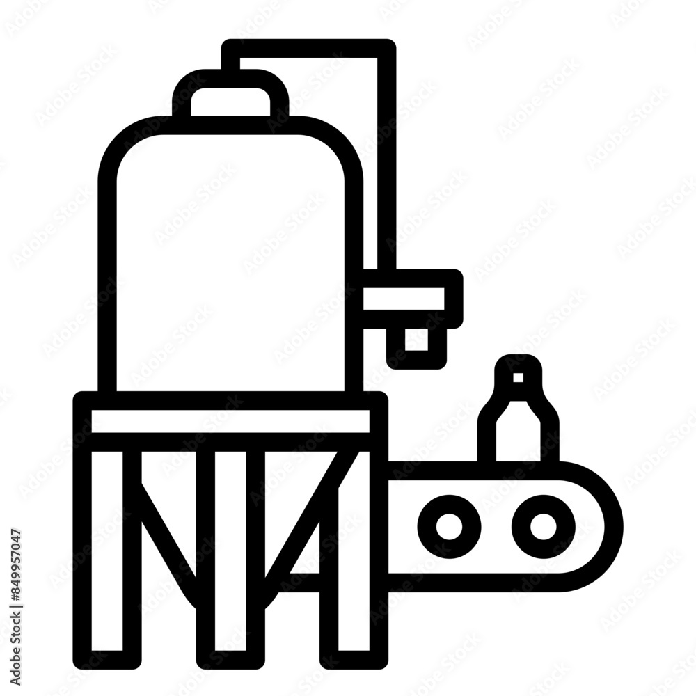 Brewing Process Icon Brewing Process Icon