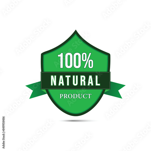 natural product label