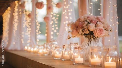 wedding bouquet of roses