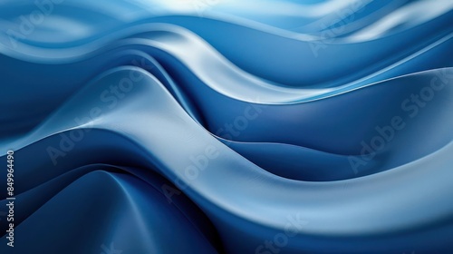 Wallpaper Mural Tranquil Waves, A Minimalist Watercolor Exploration Torontodigital.ca