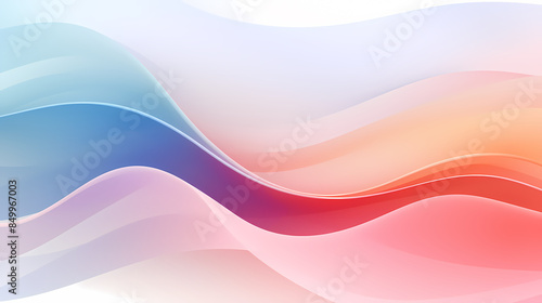 Soft abstract lines background