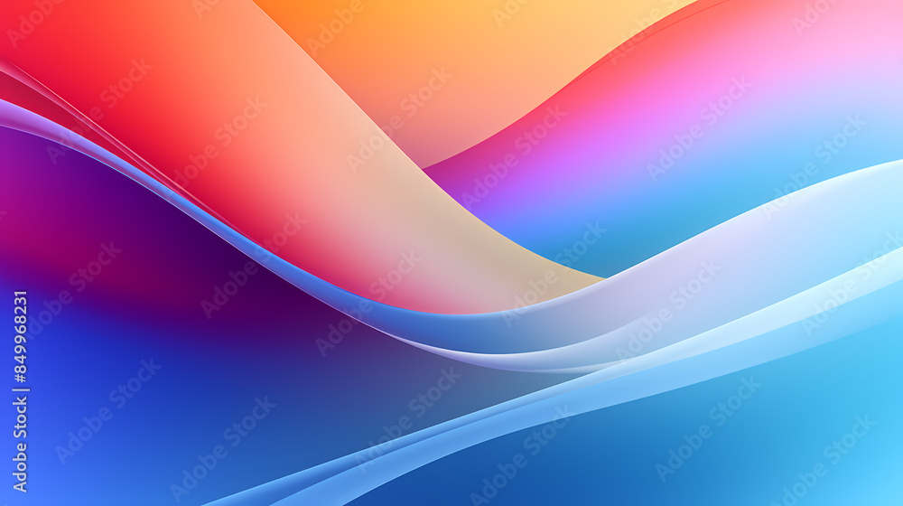 Fototapeta premium Abstract curve background