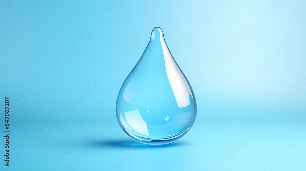 Simple water drop icon Simple water drop icon