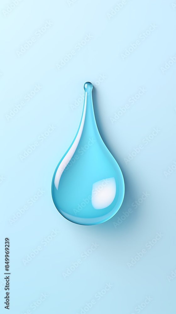 Simple water drop icon Simple water drop icon