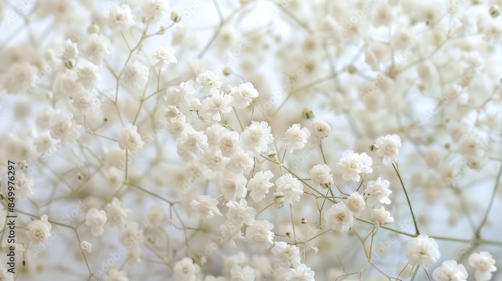 1. Gypsophila (Baby's Breath) 1. Gypsophila (Baby's Breath)