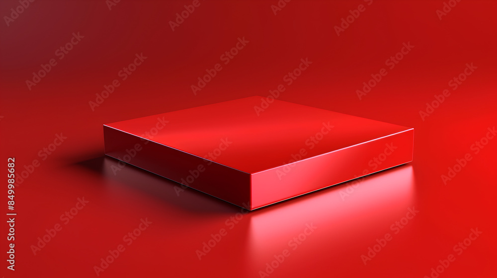 red gift box on black red gift box on black