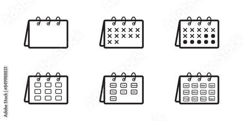 calendar icons