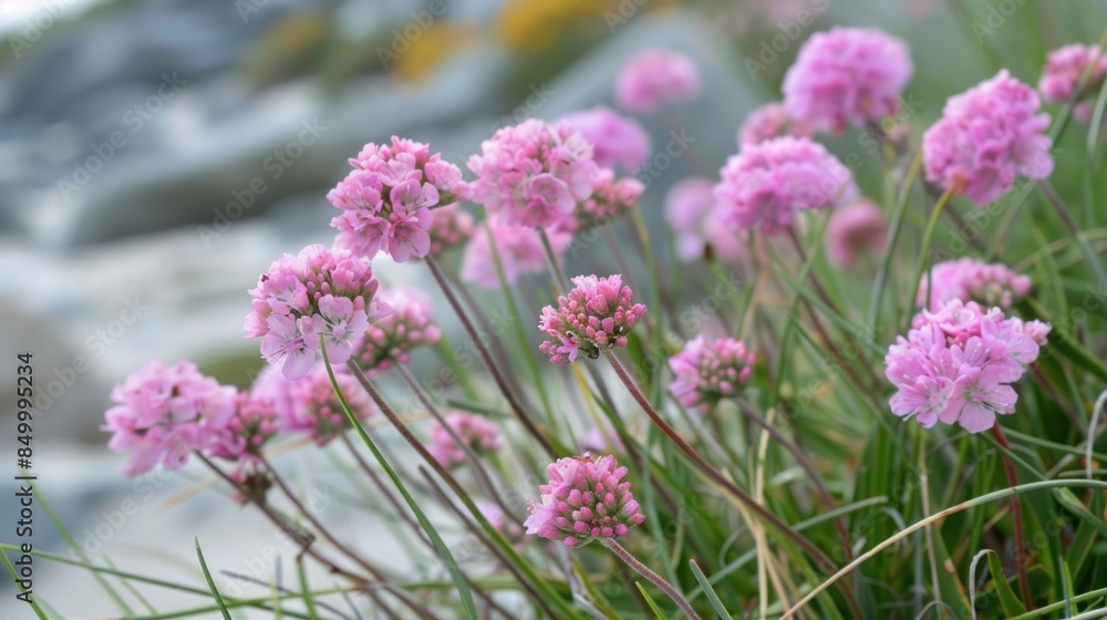Fototapeta premium Armeria (Sea Thrift)