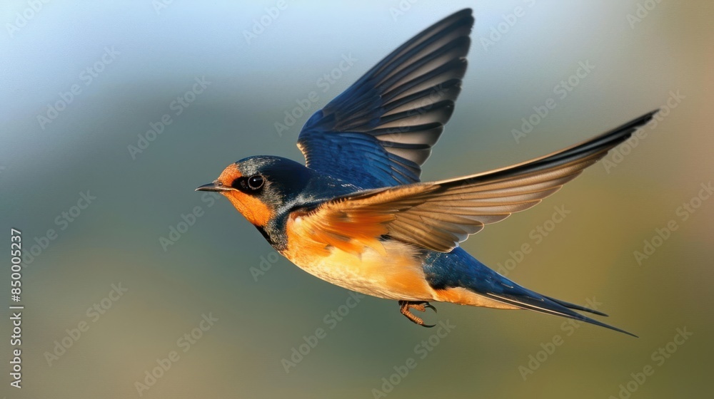 Naklejka premium Barn Swallow