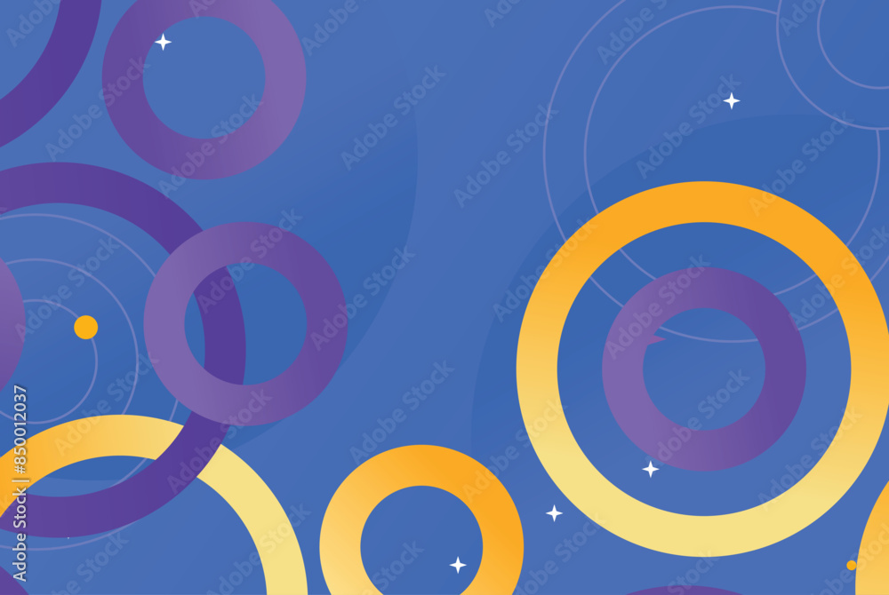 Obraz premium Abstract blue and gold background